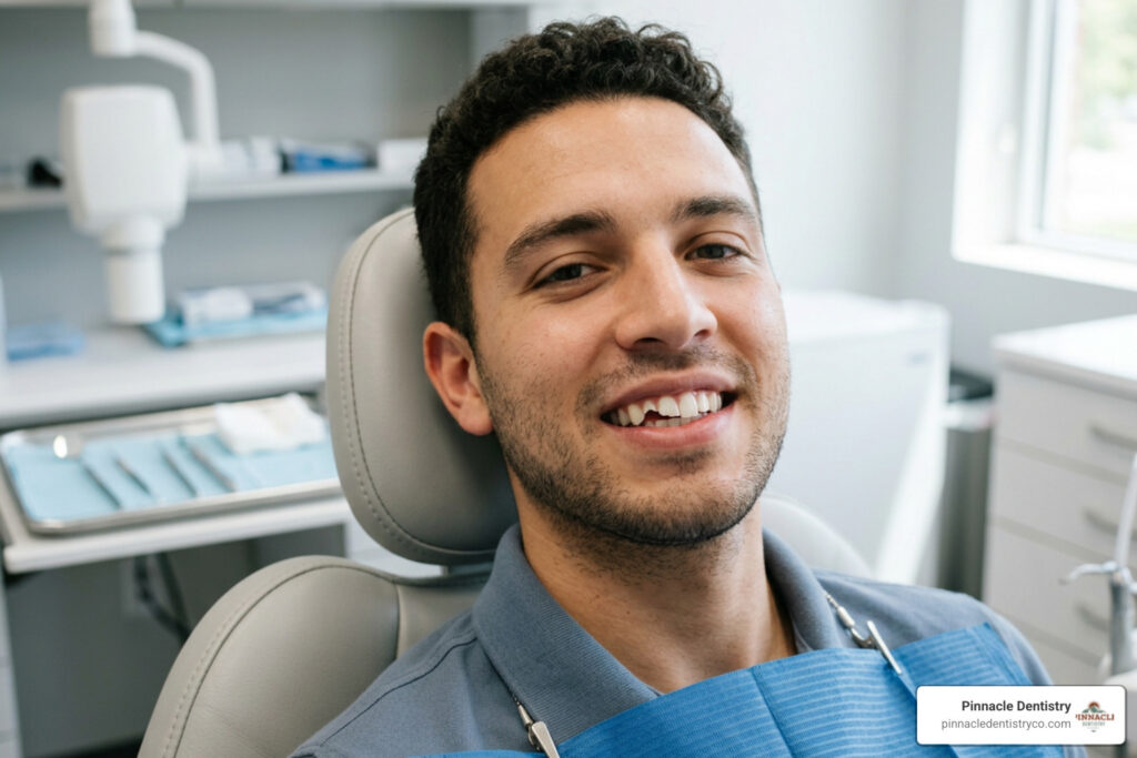 chipped tooth dental trauma patient