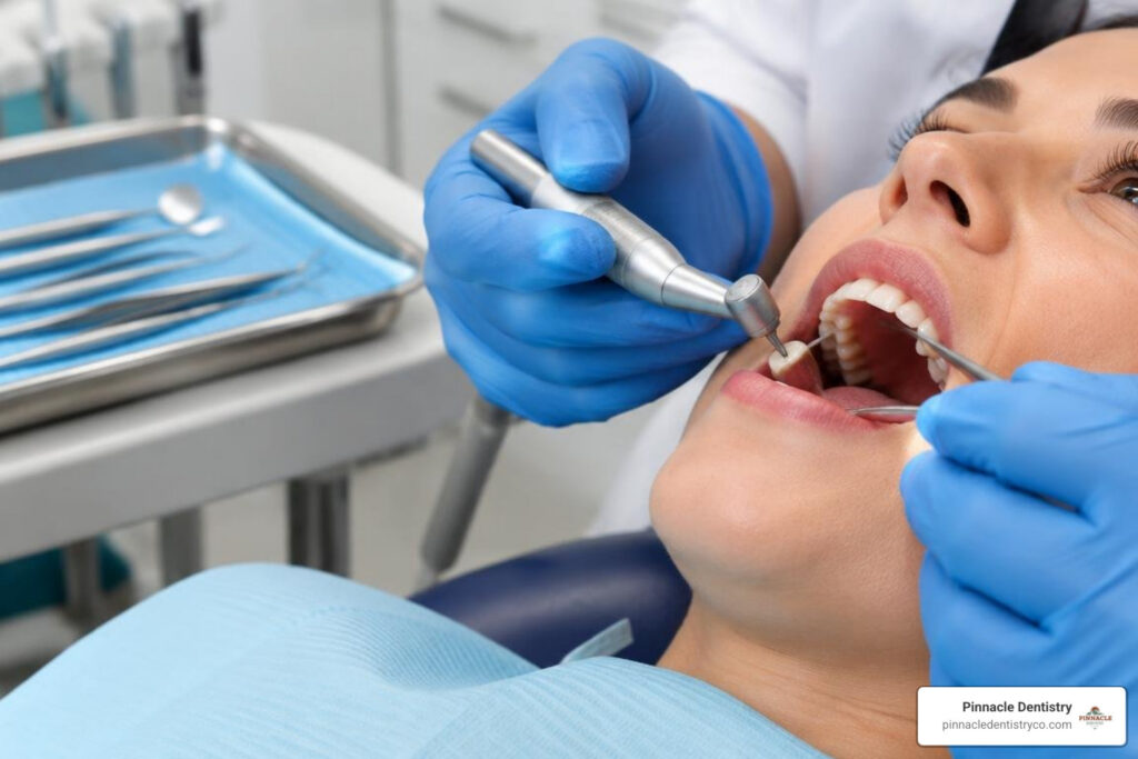 dental tooth preparation steps